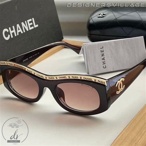 chanel copy sunglasses|chanel sunglasses with on side.